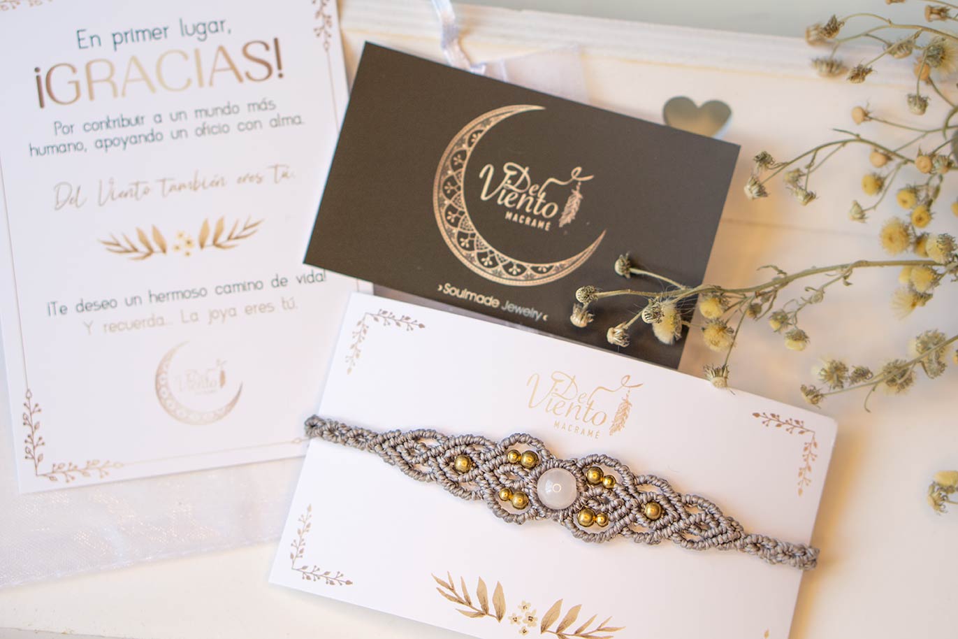 Pulseras "Bohemia" con minerales