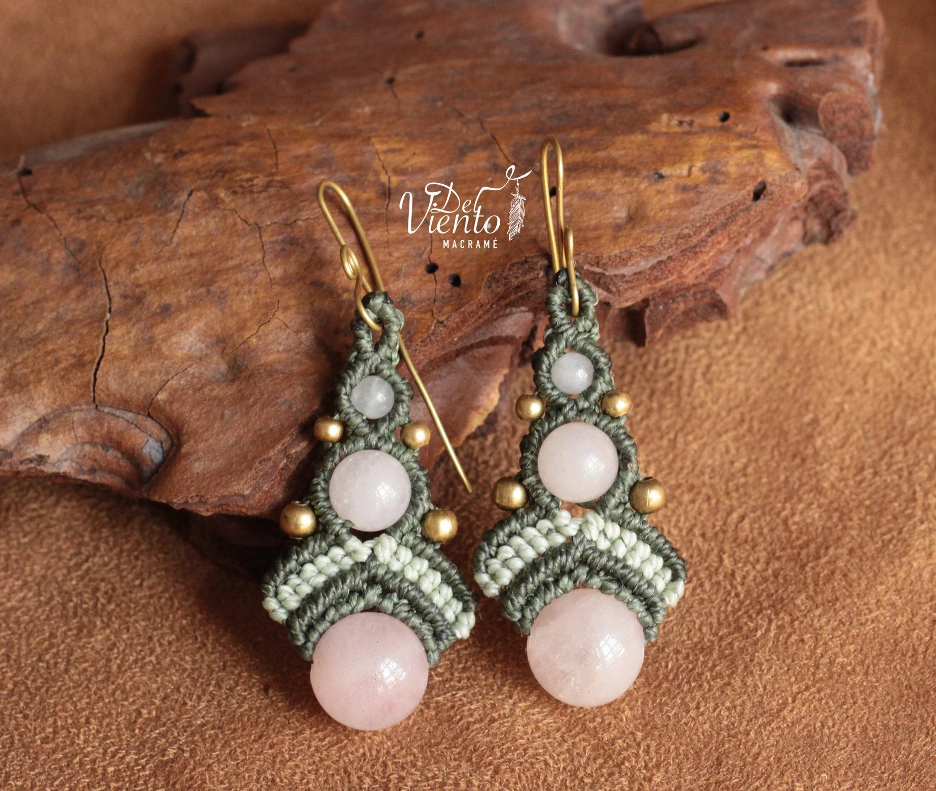 Pendientes BOHO | Tu eliges color y mineral