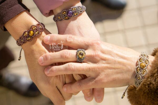 Pulseras "Bohemia" con minerales - Imagen 20
