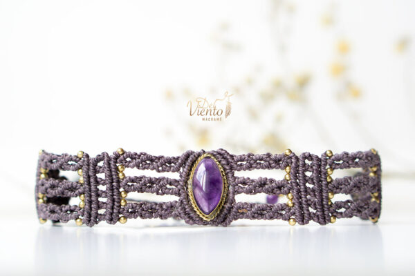 Pulsera ATENEA con Amatista