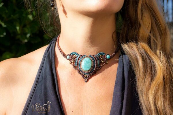 Collar con Amazonita