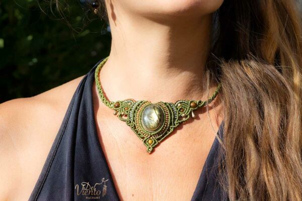 Collar con Labradorita