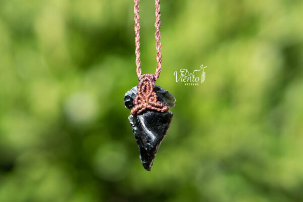 Punta de flecha de Obsidiana mexicana - Imagen 4