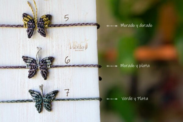 Mariposas Dorada y Plateada - Imagen 3
