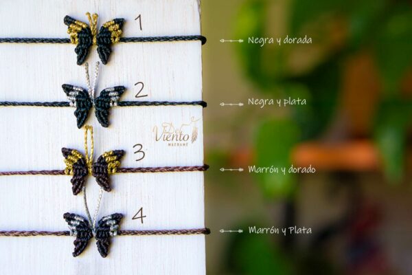 Mariposas Dorada y Plateada