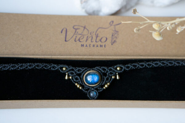 Collar Tiara con Labradorita - Imagen 4