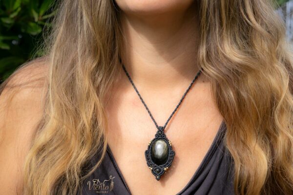 Colgante con Obsidiana Dorada - Imagen 2