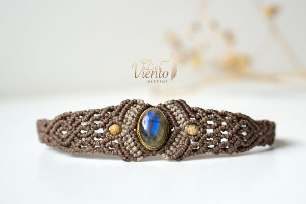 Pulsera ABRIL con Labradorita