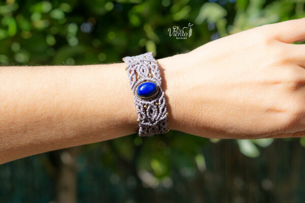 Pulsera con Lapíslazuli - Imagen 2
