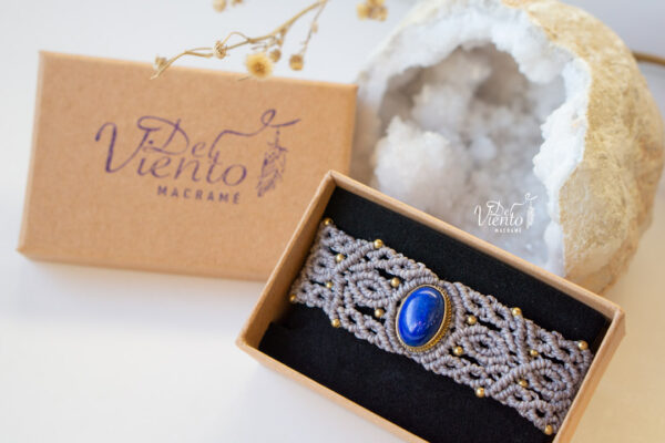 Pulsera con Lapíslazuli - Imagen 4