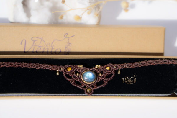 Collar Tiara con Labradorita - Imagen 4