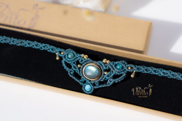 Collar Tiara con Labradorita - Imagen 5