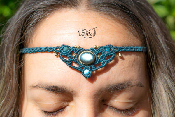 Collar Tiara con Labradorita