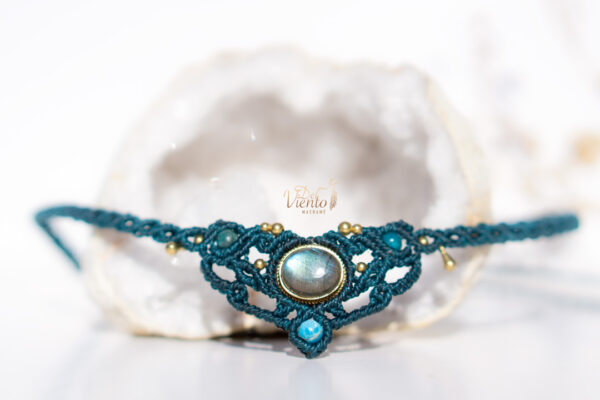 Collar Tiara con Labradorita - Imagen 3