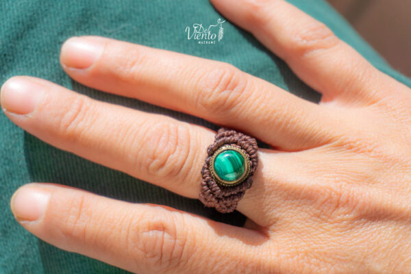 Anillos de macramé personalizados ♥ - Imagen 3