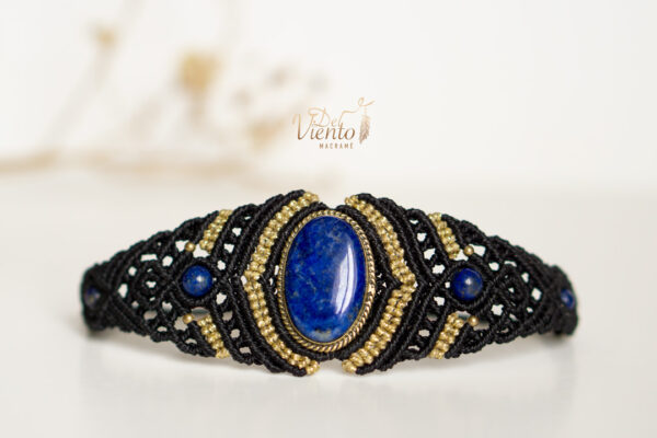 Pulsera con Lapíslazuli - Imagen 2