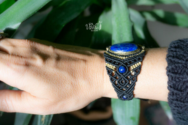 Pulsera con Lapíslazuli - Imagen 4