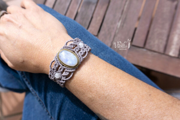 Pulsera con Piedra Luna - Imagen 5