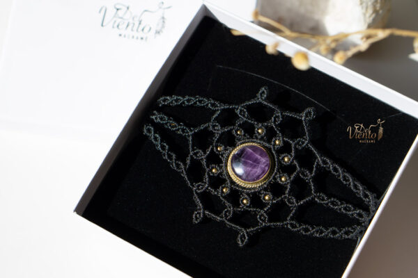 Brazalete con Amatista - Imagen 4