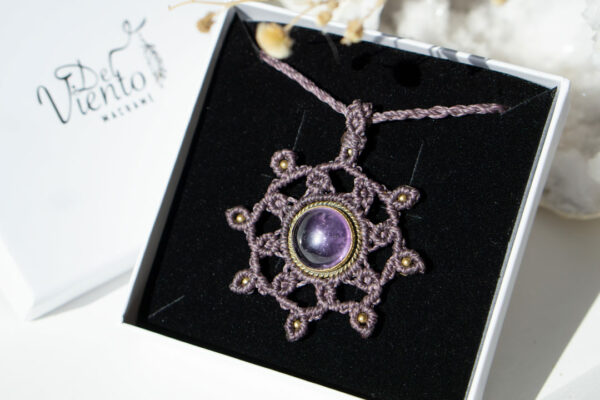 Mandala con Amatista - Imagen 3