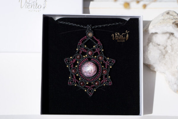 Mandala con Rubí estrella - Imagen 6