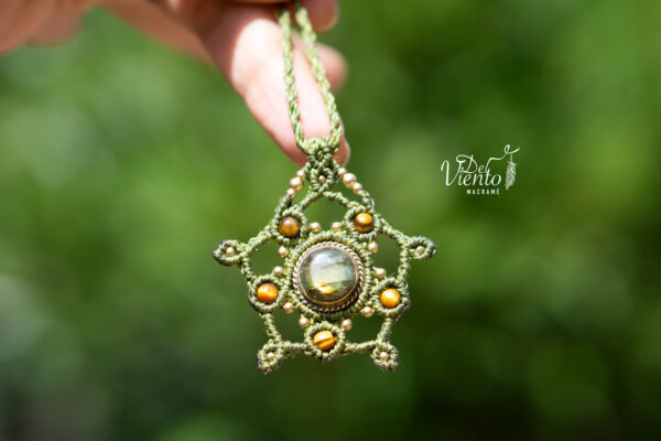 Mandala con Labradorita - Imagen 2
