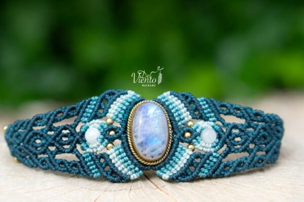 Pulsera con Piedra Luna - Imagen 2