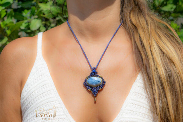 Colgante ALMA con Ópalo azul - Imagen 2