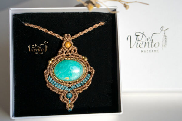 Colgante LUZ con Amazonita - Imagen 3