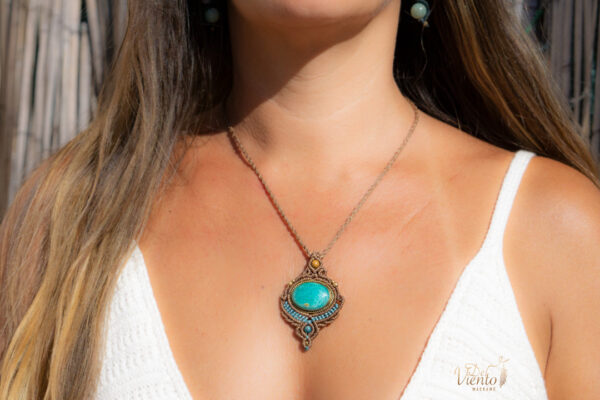 Colgante LUZ con Amazonita - Imagen 2